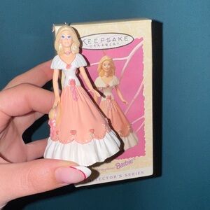 Vintage 1997 Spring Time Barbie Ornament
